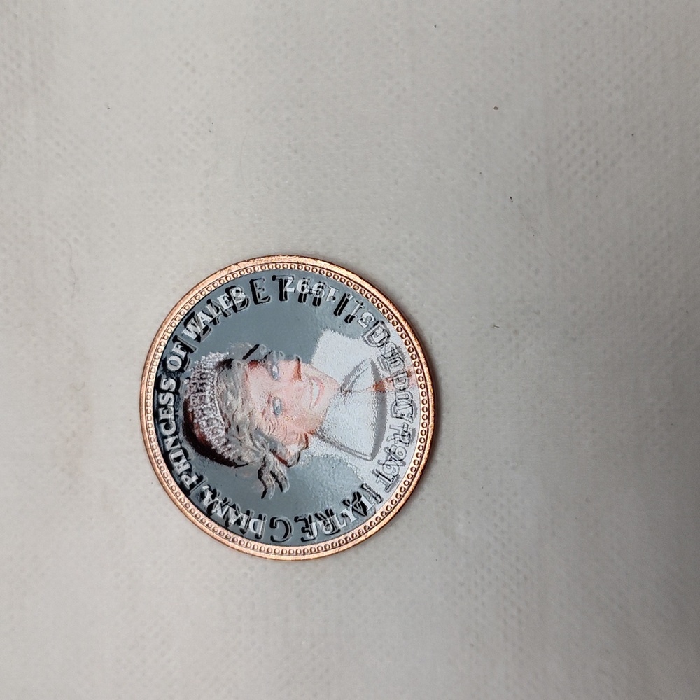 Colorized British Penny - Picture 3 of 4